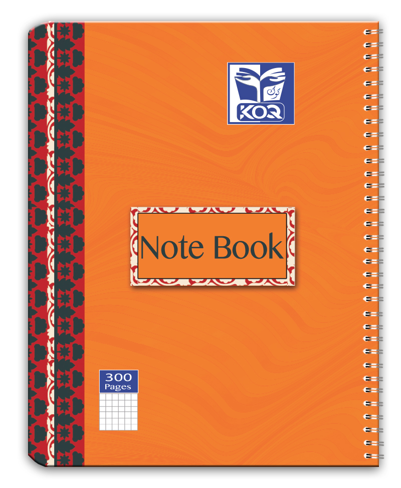 NOTEBOOK 300 pages A4 Transformation de papier, Impression et emballage